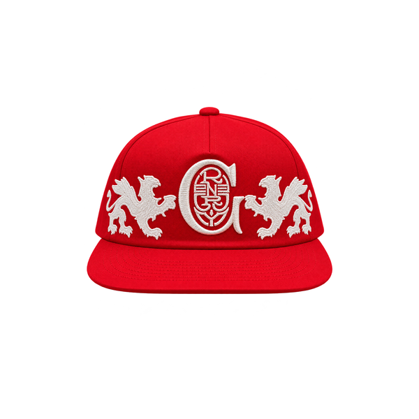 Dragon Logo Cap Red