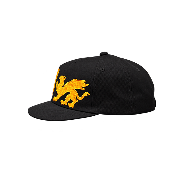 Dragon Logo Cap Black