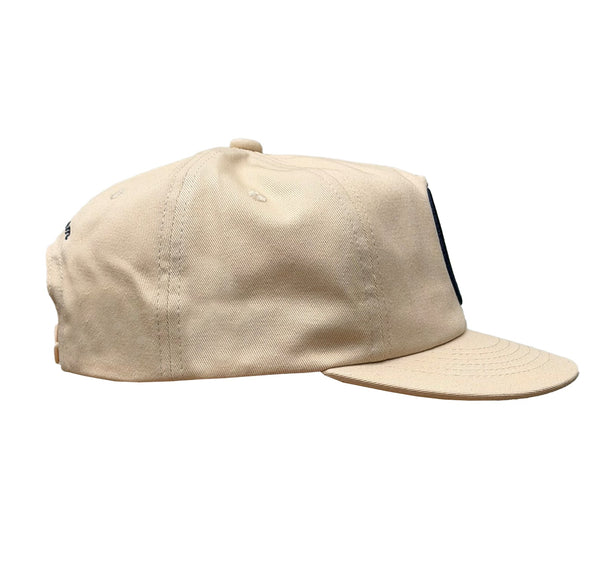 Creme White Logo Cap
