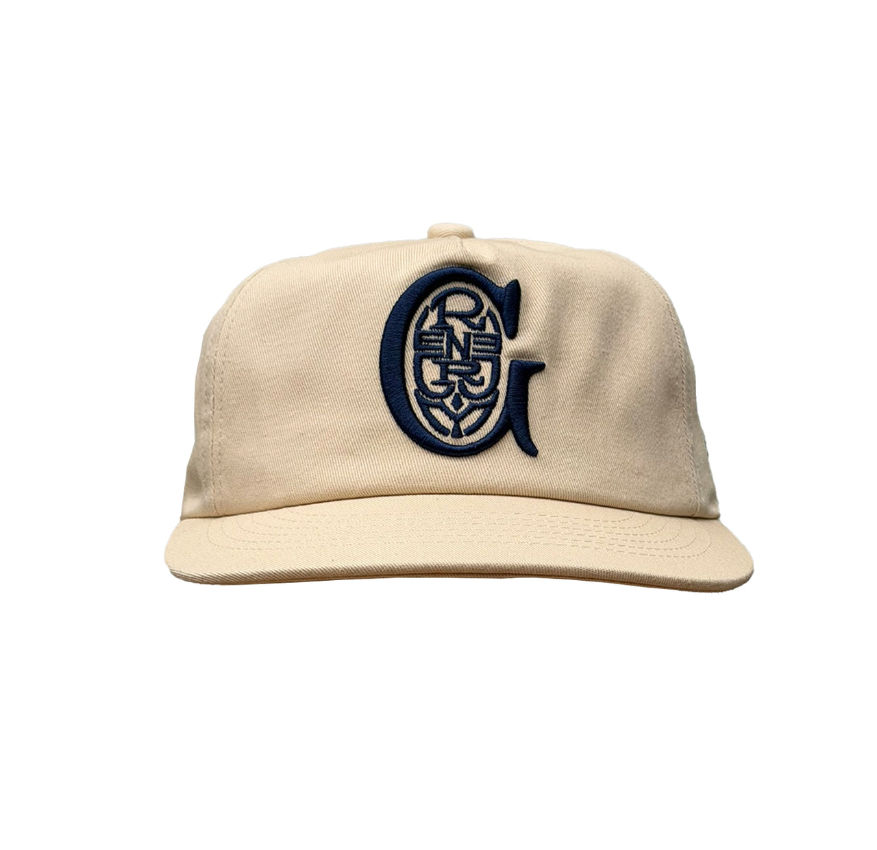 Creme White Logo Cap