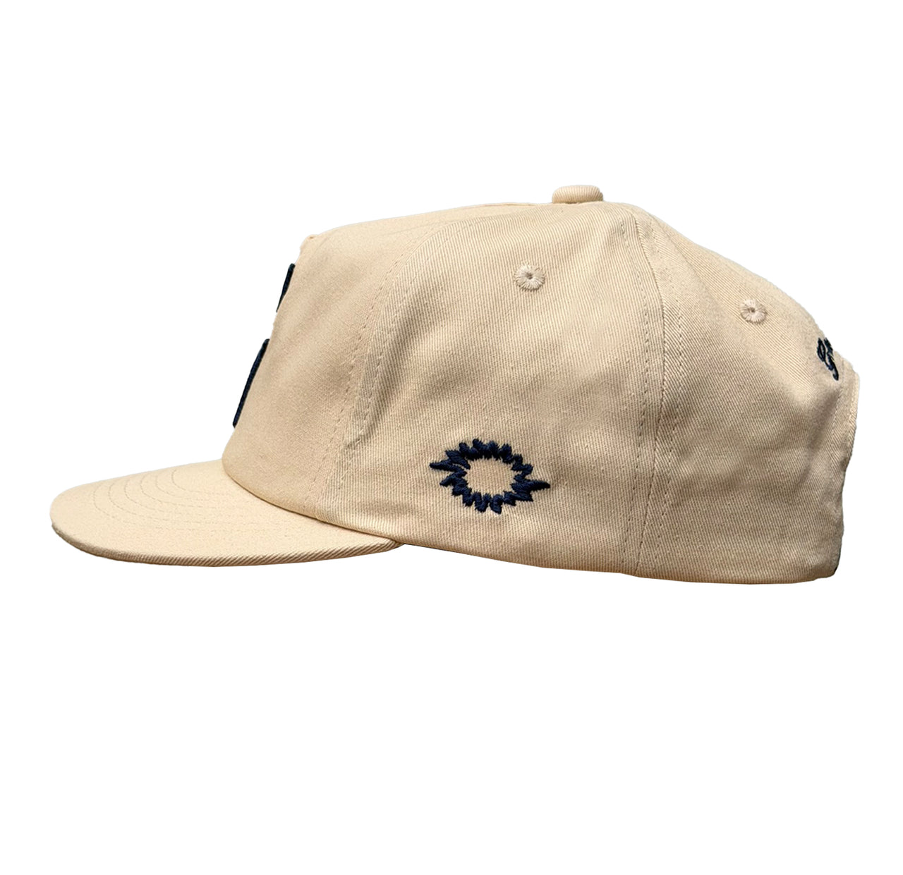 Creme White Logo Cap