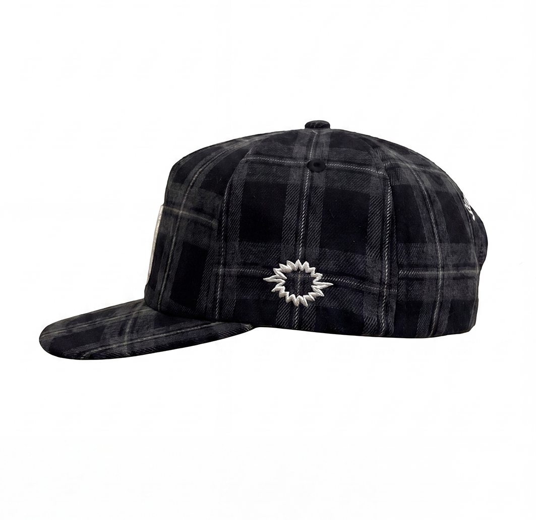 Flanell Cap Black