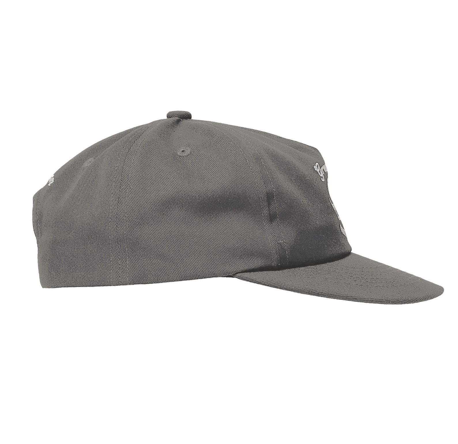 Rechte Seite ohne sichtbare Stickereien oder zusätzliche Details. Die Cap zeigt eine klare, minimalistische Silhouette.