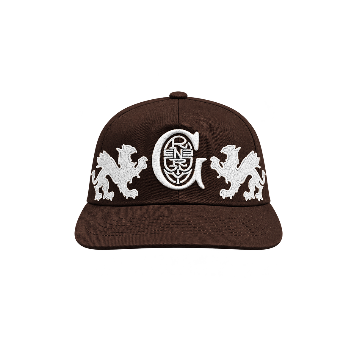Dragon Logo Cap Brown