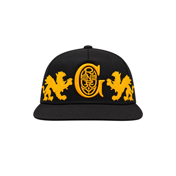 Dragon Logo Cap Black