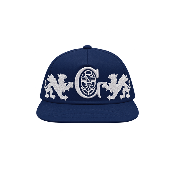 Dragon Logo Cap Navy Blue