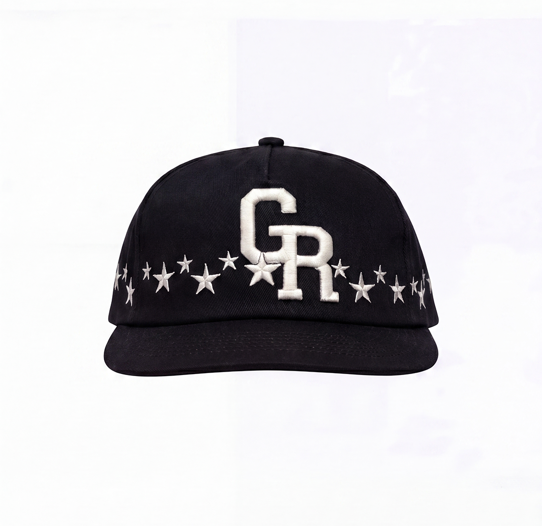 Stars Cap Black