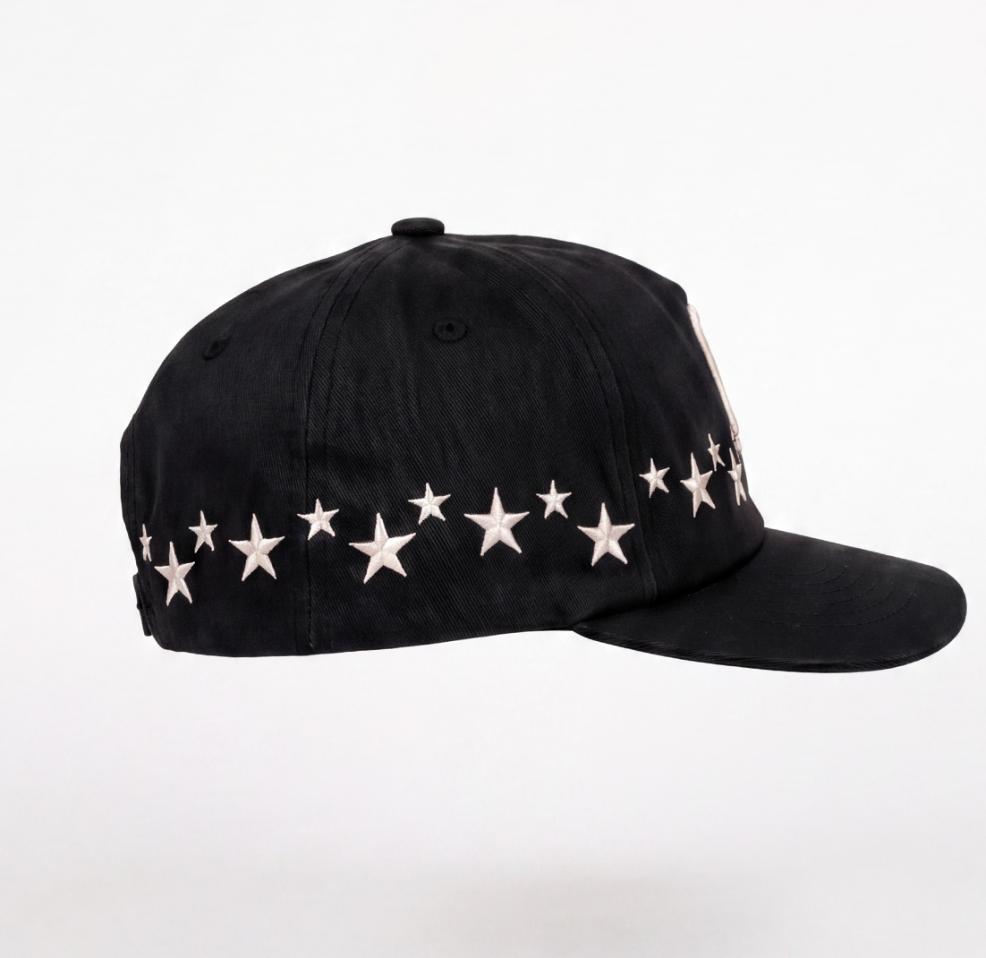 Stars Cap Black