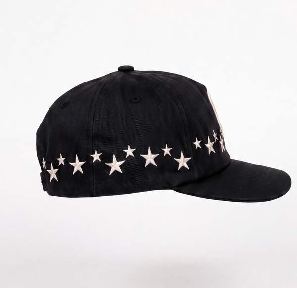 Stars Cap Black