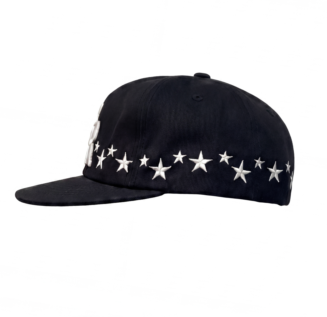 Stars Cap Black