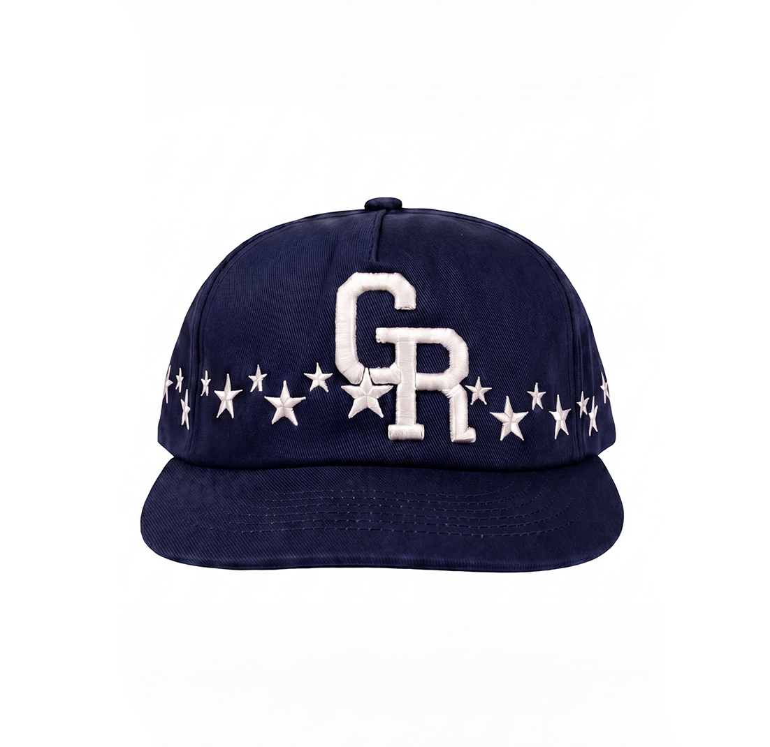 Stars Cap Navy Blue