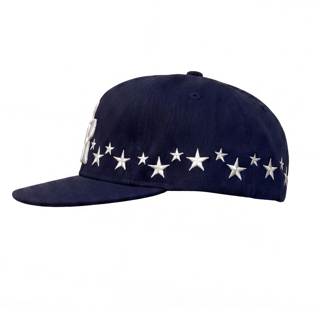 Stars Cap Navy Blue