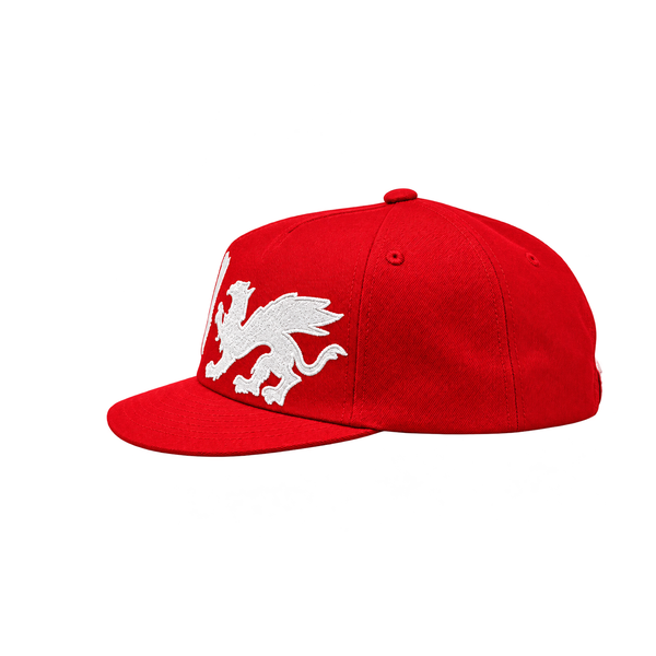 Dragon Logo Cap Red
