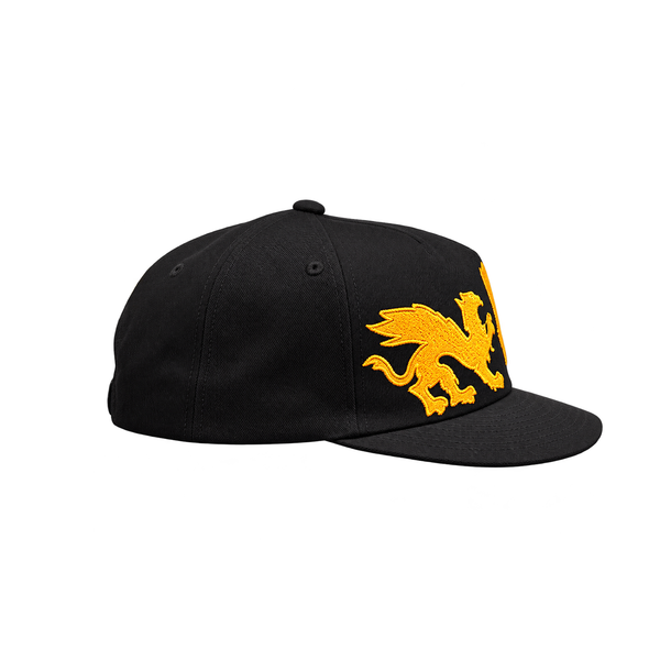 Dragon Logo Cap Black