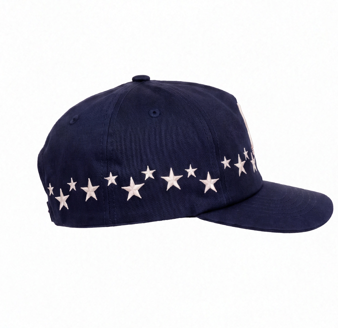 Stars Cap Navy Blue